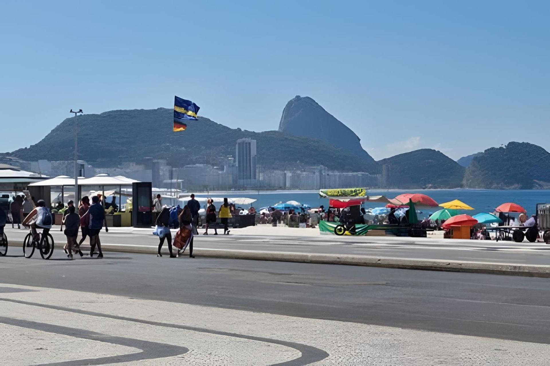 Studio Pe Na Areia Em Copacabana Río de Janeiro Exterior foto